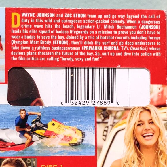 Baywatch (Blu-ray + DVD, 2017, Slipcover, EXPIRED Digital Code Included) Sleeve - Picture 4 of 11